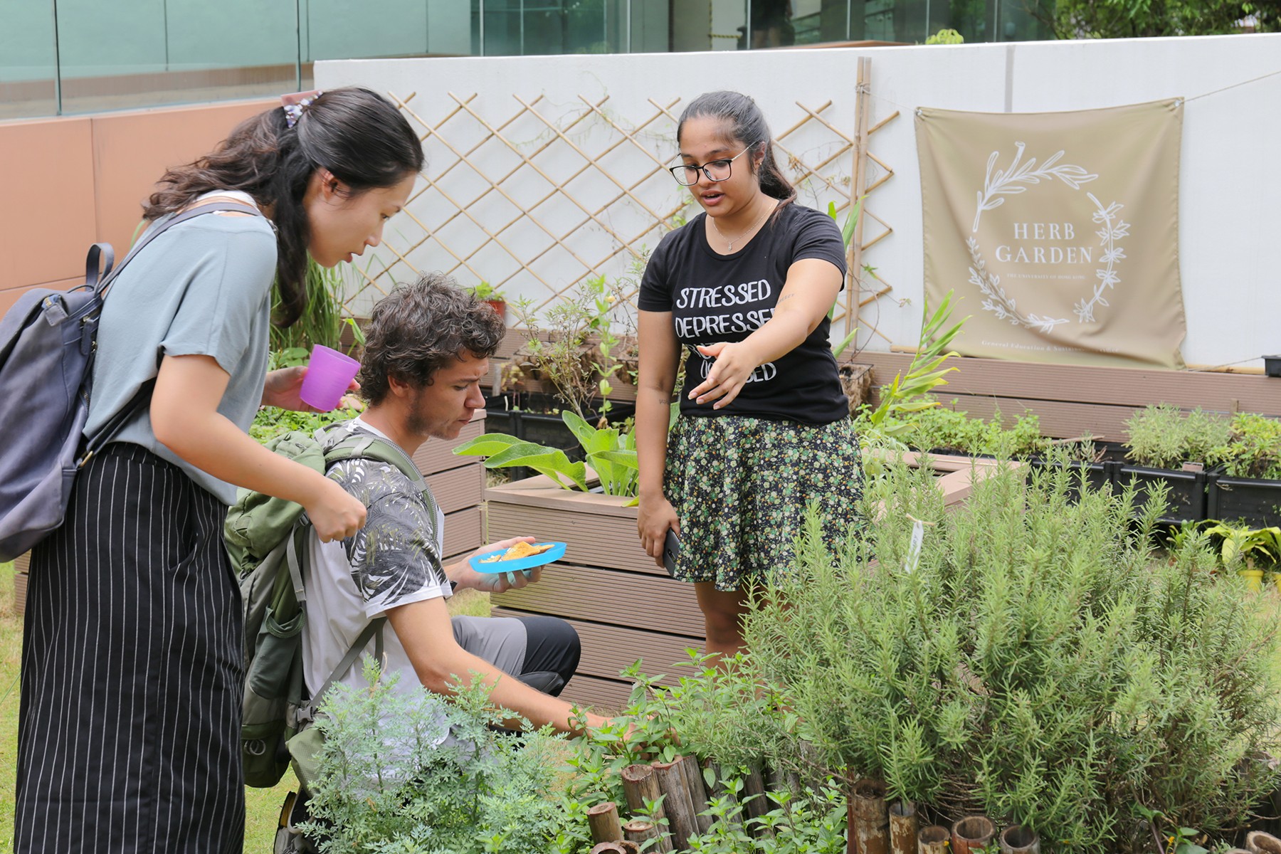 Photo of Sovina at the Herb Garden